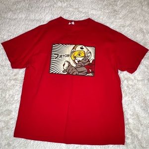 Star Wars anime style, X wing pilot graphic t-shirt